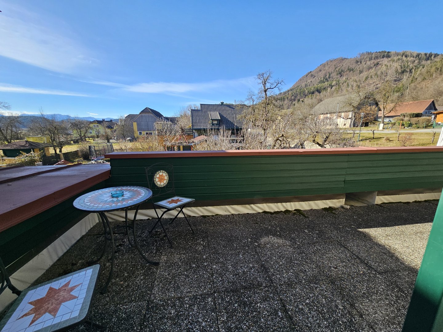 Terrasse des Gasthof Kurath